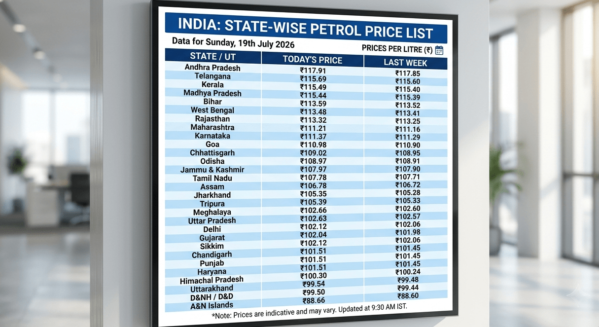 Petrol Diesel Prices in India