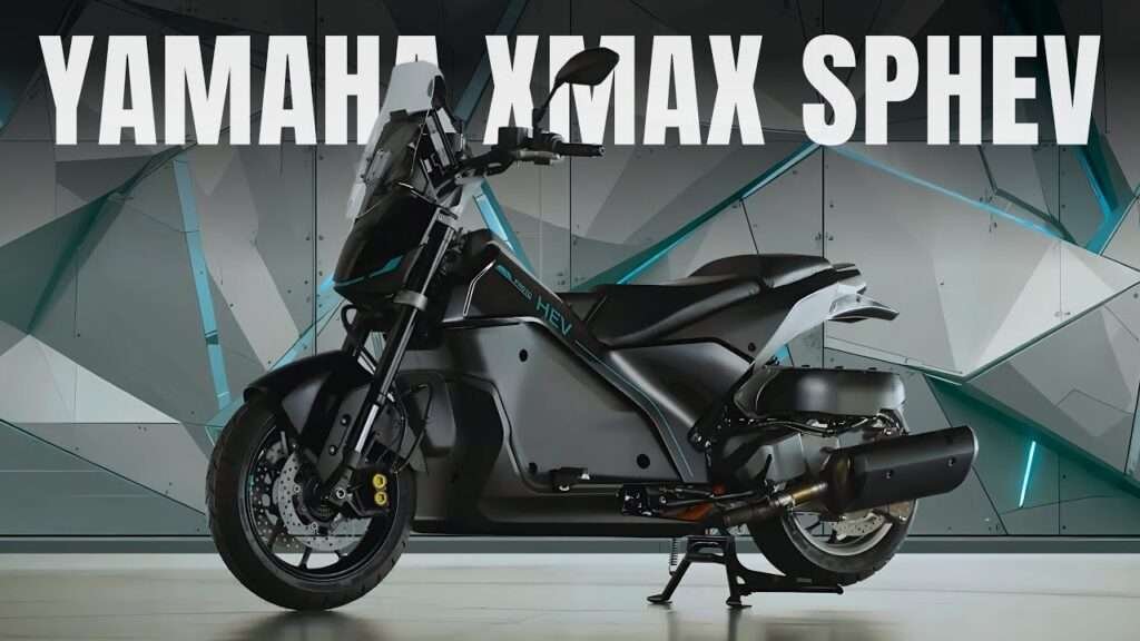 hybrid, twin-motor scooter.