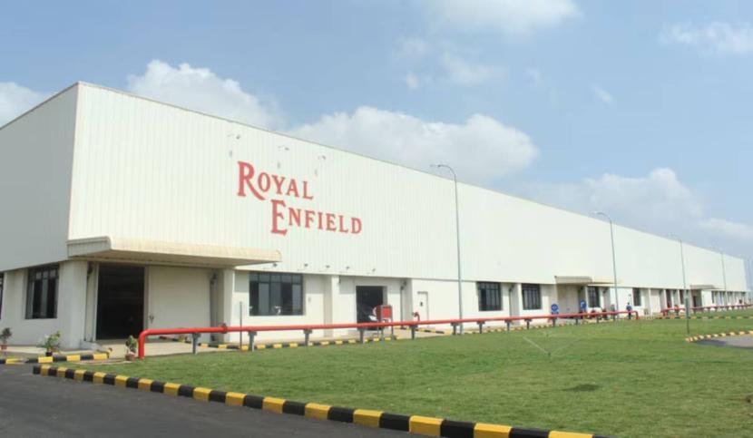 The Royal Enfield factory The Royal Enfield factory