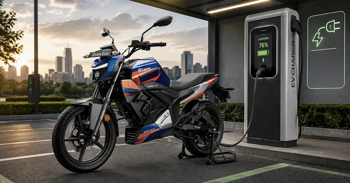 Oben Rorr Evo Battery And Charging