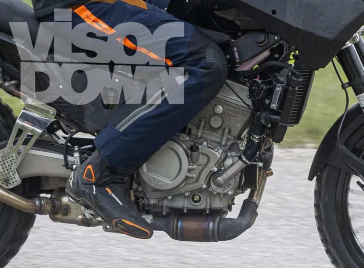 New KTM 490 Adventure Engine