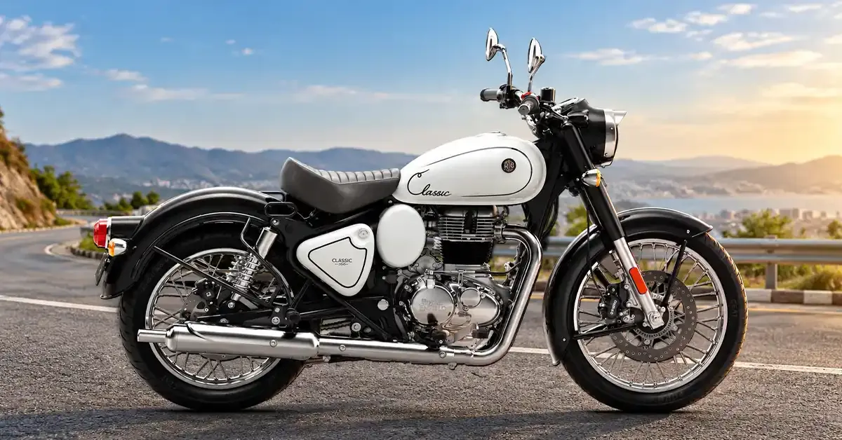 Classic 350 Signature White Equipment 