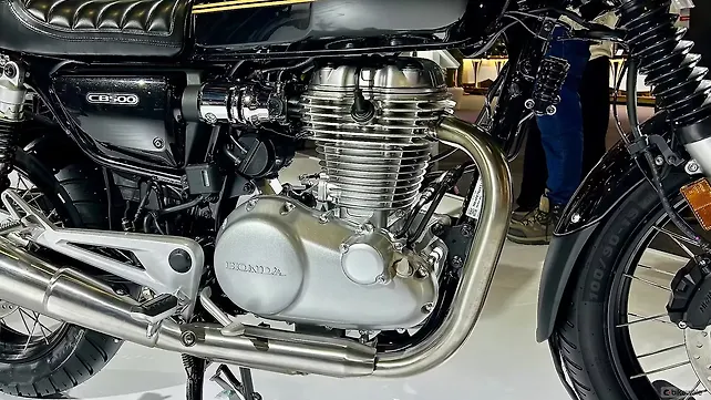 Honda CB500 Engine From Right Honda CB500 Engine From Right