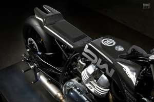 Royal Enfield Continental GT 650 drag bike by Bad Winners