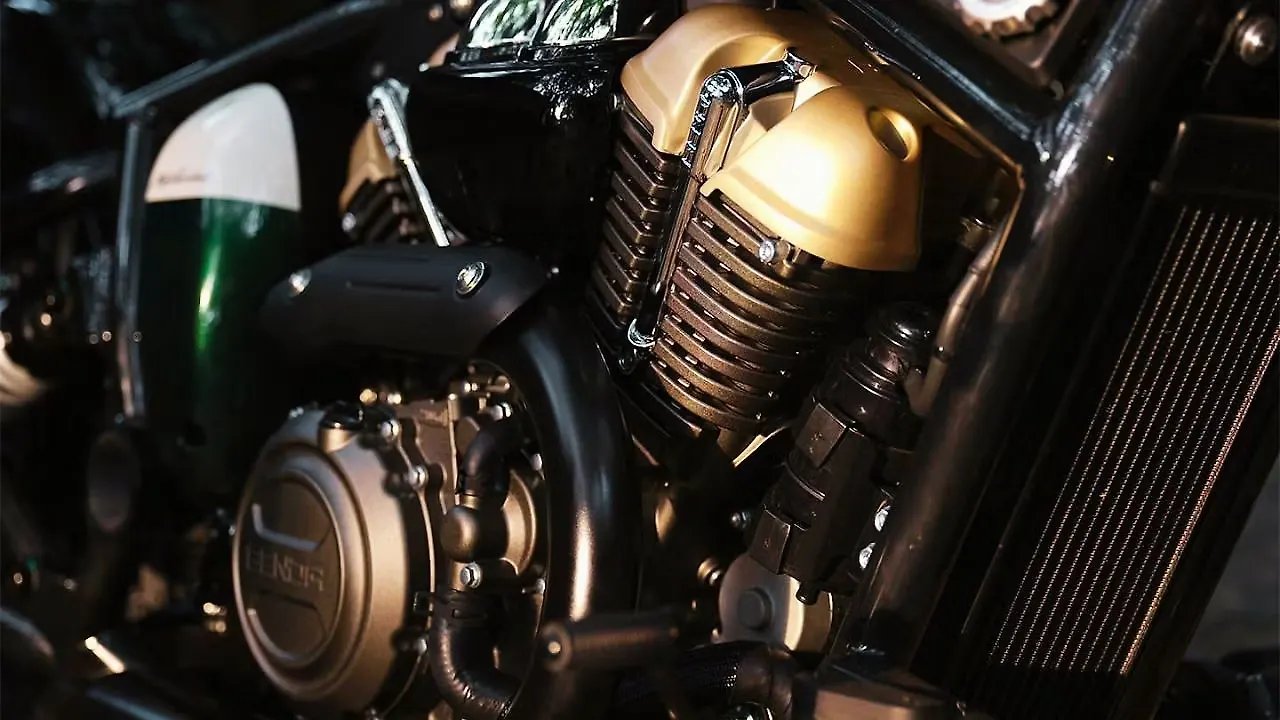 Keeway  Engine From Right