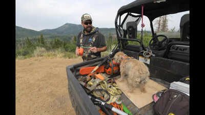 Mayne is challenging drilling rights beneath the mountain where he lives and has brought other landowners into the dispute. (Photo: The Slope) A Colorado motorcycle instructor and Desert Storm veteran challenged drilling rights beneath his mountain; after regulators rejected him, he kept fighting as more than 400,000 acres head toward oil and gas lease sales
