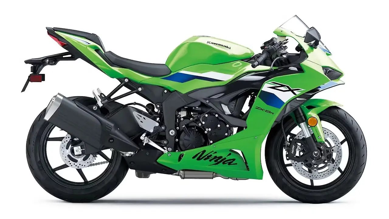 Kawasaki Ninja ZX-6R Right Side View Kawasaki Ninja ZX-6R Right Side View