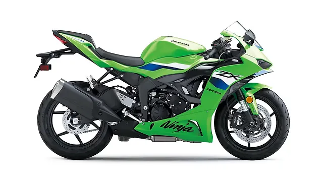 Kawasaki Ninja ZX-6R Right Side View Kawasaki Ninja ZX-6R Right Side View