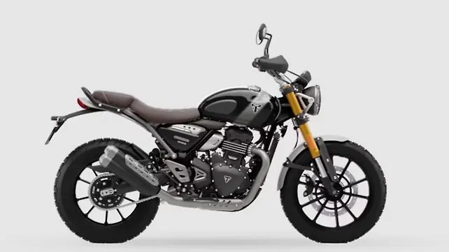 Triumph Scrambler 400 X Right Side View Triumph Scrambler 400 X Right Side View