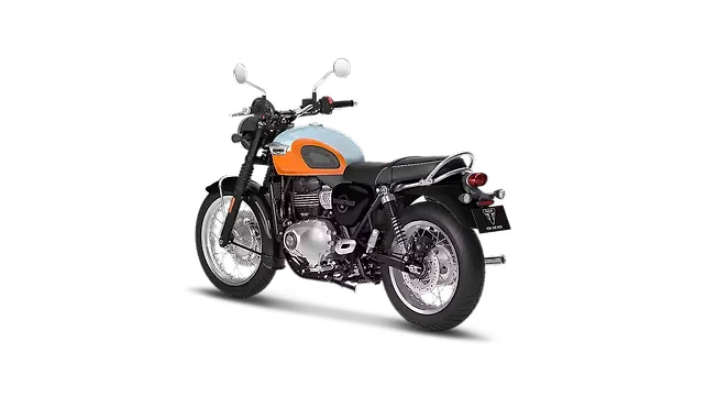Triumph Bonneville T40 Left Rear Three Quarter Triumph Bonneville T40 Left Rear Three Quarter