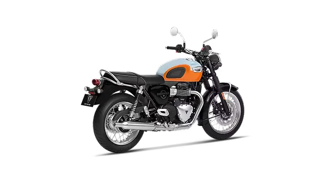 Triumph Bonneville T40 Right Rear Three Quarter