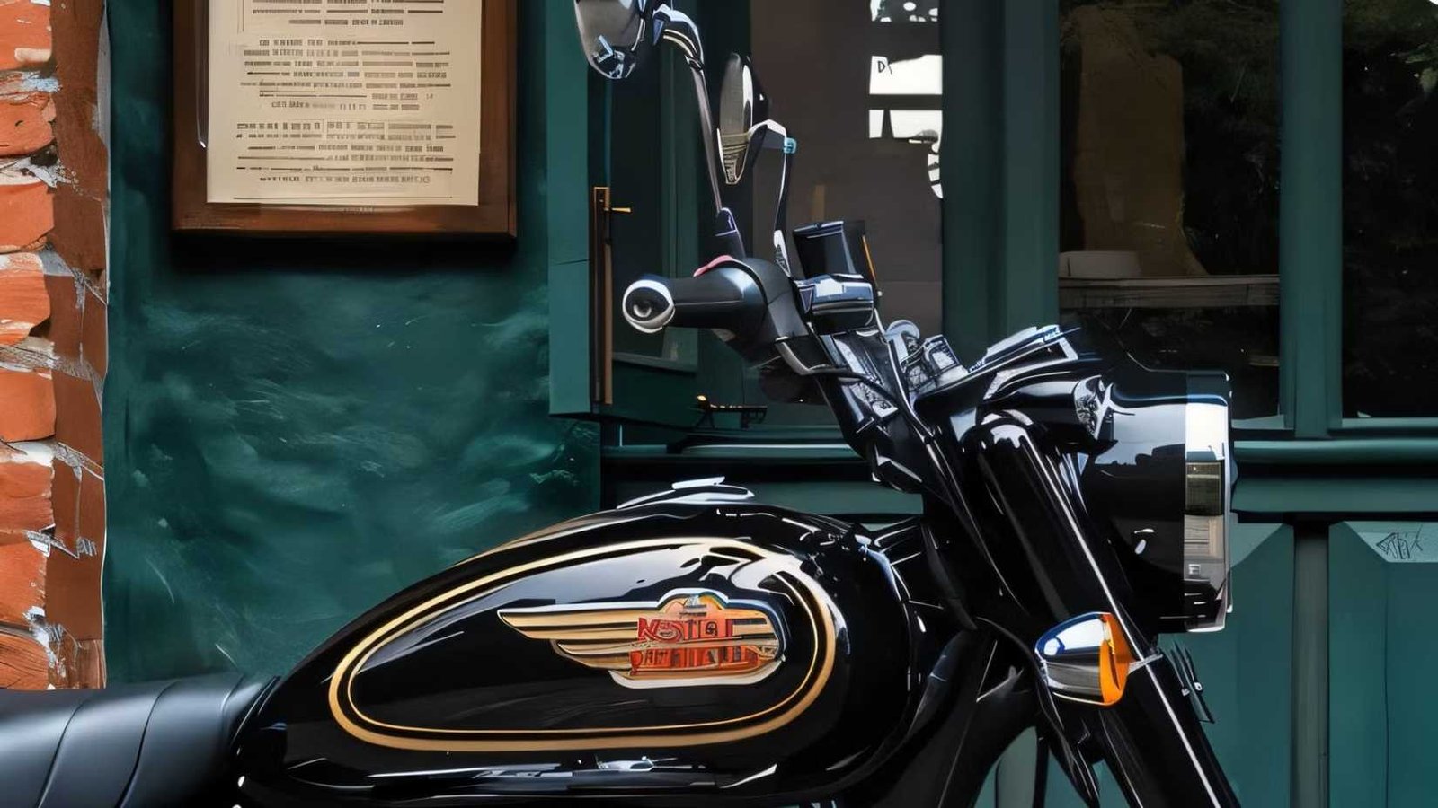 Royal Enfield Bullet 650 tank close-up