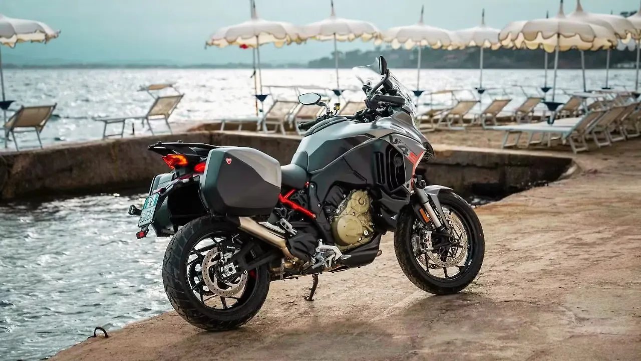 Ducati Multistrada V4 Right Rear Three Quarter Ducati Multistrada V4 Right Rear Three Quarter