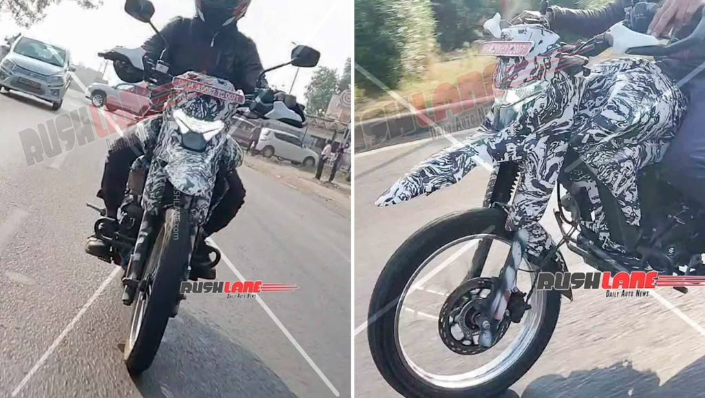New Bajaj ADV Spied