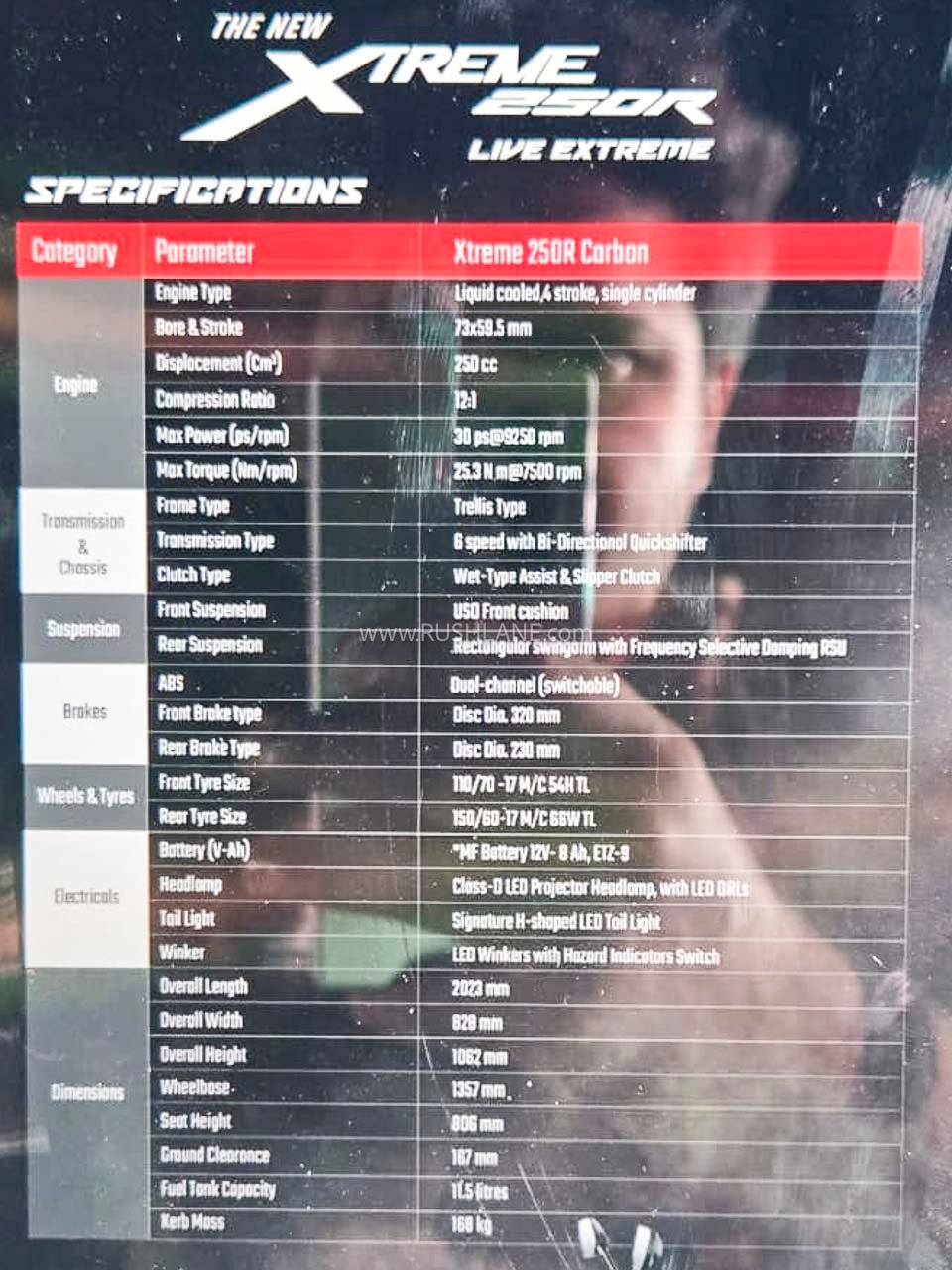 2026 Hero Xtreme 250R Carbon